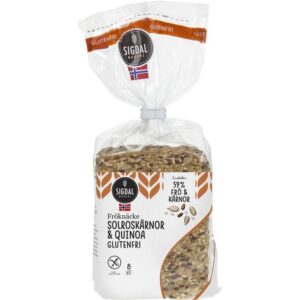 Sigdal Fröknäcke “Solroskärnor & Quinoa” glutenfrei 190g