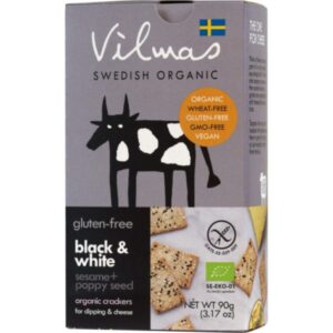 Vilmas “Black & White” Crackers 90g