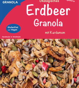 Erdbeer Granola – glutenfrei & vegan