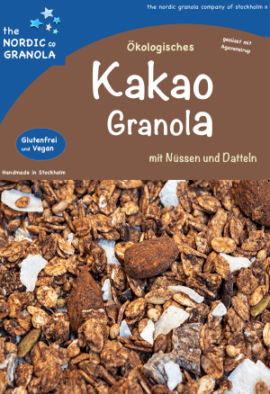 schwedische lebensmittel online granola glutenfrei Schoko Kakao