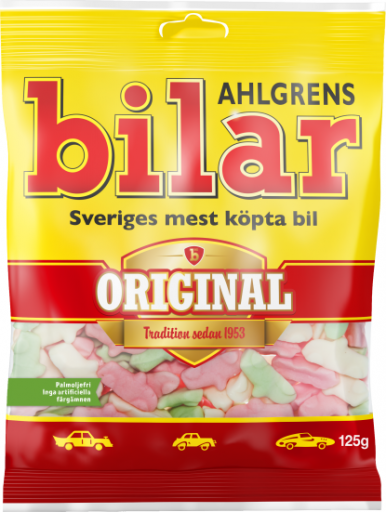 schwedische und finnische Lebensmittel - Ahlgrens bilar Original