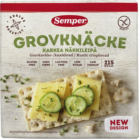 schwedische Lebensmittel Produkte glutenfrei glutenfreies Knäckebrot Semper Grovknäcke