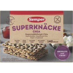 Semper Knäckebrot „Superknäcke Chia“ glutenfrei 140g