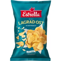 Estrella “Lagrad Ost & Havssalt” 275g