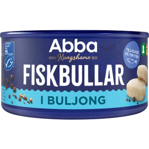 Abba Fiskbullar Buljong Fischbällchen brühe