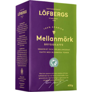 Löfbergs “Mellanmörk” Filterkaffee 450g