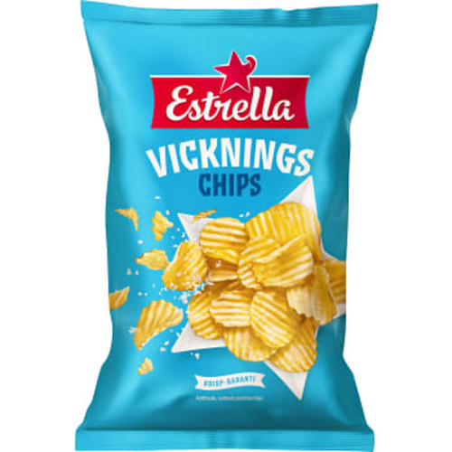 Estrella Vicknings Chips Kartoffelchips salzig