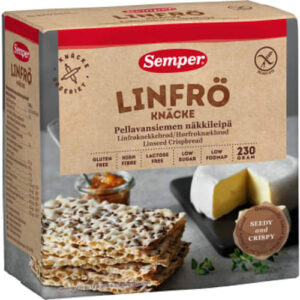 Semper Knäckebrot „Linfröknäcke“ glutenfrei 230g