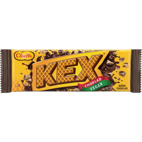 schwedische Lebensmittel Kex Kexchoklad Waffeln Zartbitterschokolade Cloetta Vegan
