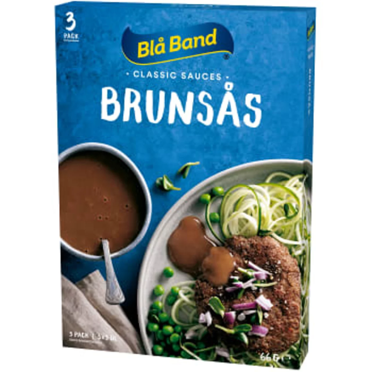 schwedische Lebensmittel blå band soße sås brun braune Sauce