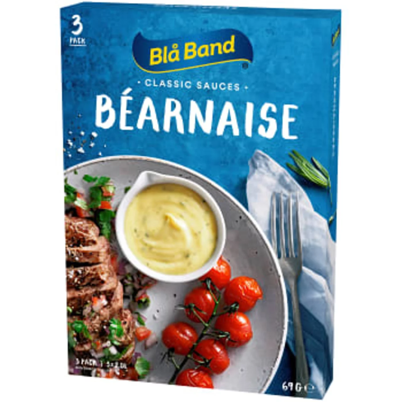 schwedische Lebensmittel blå band soße sås Sauce bearnaise
