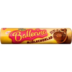 schwedische Lebensmittel Kekse ballerina Mjölkchoklad Milchschokolade
