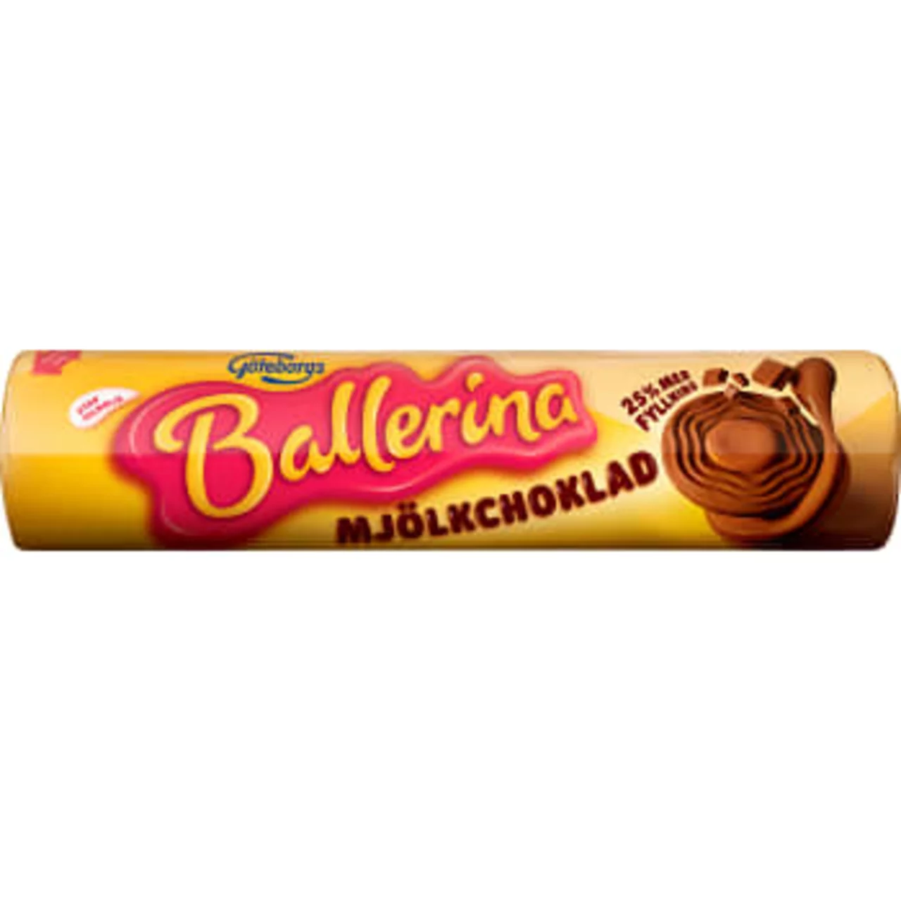 schwedische Lebensmittel Kekse ballerina Mjölkchoklad Milchschokolade