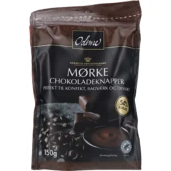 Odense dunkle Schokoladenknöpfe “Mörk Chokladknappar” 150g