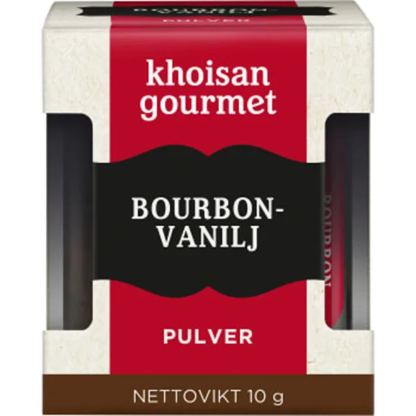 schwedische lebensmittel online kaufen bestellen Khoisan Gourmet Vaniljpulver Vanillepulver Bourbon