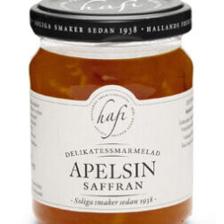 schwedische lebensmittel online kaufen bestellen schwedische Spezialitäten Marmelade Hafi Apelsin Safran Orange Safran Marmelade