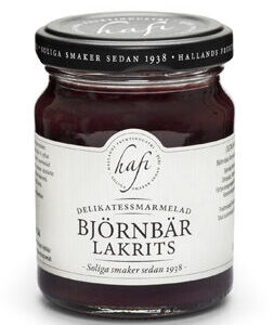Hafi Marmelade Björnbär Lakrits 140g