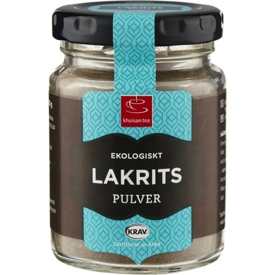 schwedische lebensmittel online kaufen bestellen Khoisan Gourmet Lakritzpulver LakritzLakritspulver Lakrits
