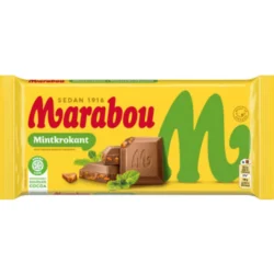 schwedische lebensmittel online Schokolade marabou Mintkrokant Minze choklad