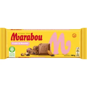 Marabou Frukt & Mandel 160g