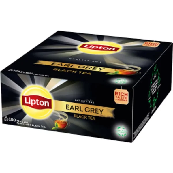 schwedische Lebensmitte Tee Tea Te Rich Earl Grey Lipton Black Tea schwarzer Tee