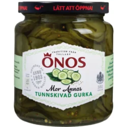 Önos Tunnskivad Gurka Mor annas 590g/345g