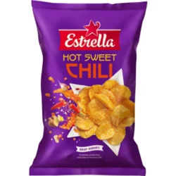 schwedische Lebensmittel online kaufen Chips Estrella Kartoffelchips Chili scharf süß hot sweet knusprig