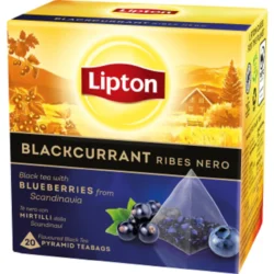 Lipton Black Tea Blackcurrant 20 Pyramidenbeutel