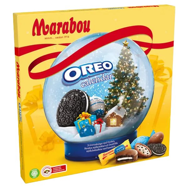 schwedische Lebensmittel Marabou Oreo Adventskalender Advent Kalender Schokolade