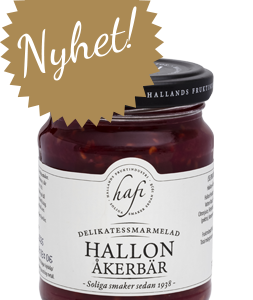 Hafi Marmelade Hallon Åkerbär 140g