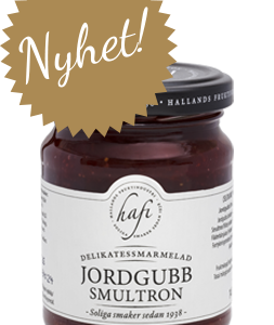 Hafi Marmelade Jordgubb Smultron 140g