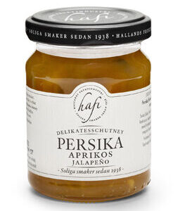 Hafi Persika Aprikos Jalapeno Chutney 140g (MHD-Verkauf!)