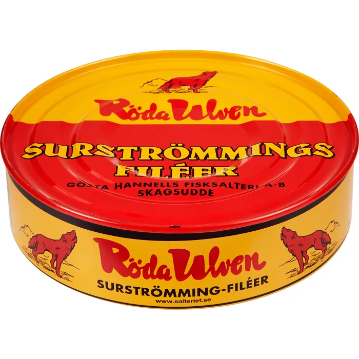 Röda Ulven Surströmming Surströmmingsfileer Filets myeatnordic